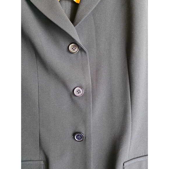 Vintage Y2K Danny Nicole Navy Blue Blazer and Pant Suit Set Women's Size 10 - Picture 5 of 16